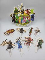 Zápich na tortu-cupcakes/ Happy Birthday - Ninjago 02