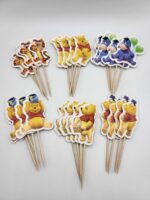 Zápich do cupcakes - Macko Pú – Obrázok 2