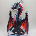 Dekoráciia na tortu/magnetka Drak 03