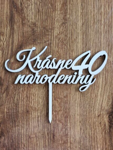 Krásne narodeniny 40