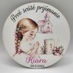 Prijímanie magnetka – dievčatko + meno