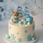 Dekorácia na tortu – Guličky + macko+ topánočky SADA 42 – Obrázok 2