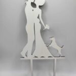 Svadobný pár + pes 02 /biela/