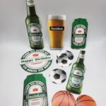 Papierový zápich - Pivo+futbal+basketbal