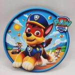 dekorácia na tortu/magnetka Labková patrola – Chase 05