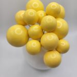 Dekorácia – Žlté guličky 03 /lesklé/