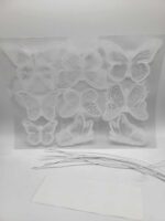 Dekorácia na tortu – motýle biele 3D/62 – Obrázok 3