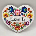 Folklórne srdiečko - Ľúbim ťa 01 /12/