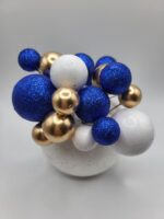 Dekorácia – Guličky/modré/ SADA 49