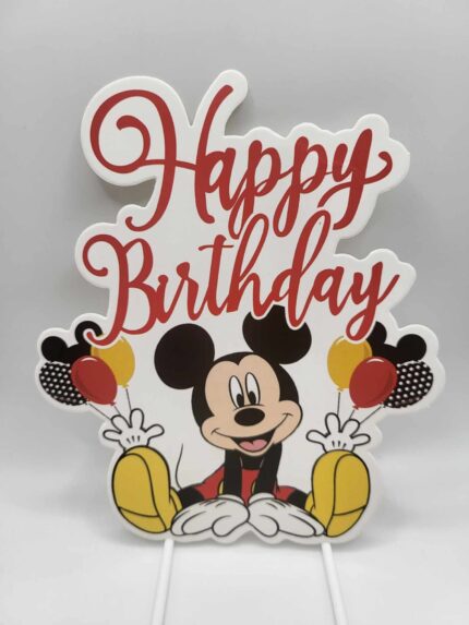 Happy Birthday Mickey 03 /papier