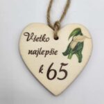 Visačka – Všetko najlepšie 65 /03/