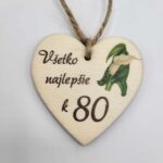 Visačka – Všetko najlepšie 80 /03/