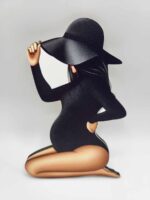 Dekorácia na tortu/magnetka Žena-Tehuľka