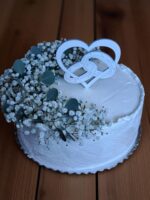 Srdiečko + obrúčky /natur/ – Obrázok 2