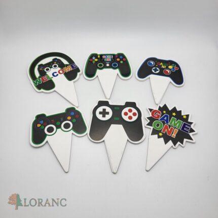 Zápich do cupcakes - Hracia konzola/Game on 02