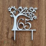 číslo 65 + strom
