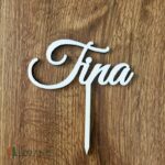 Zápich na tortu - meno Tina