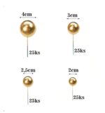 Dekorácia na tortu  – Zlaté guličky 00 – Obrázok 2