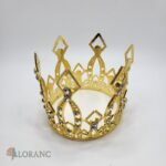 Dekorácia – Princeznovská korunka zlatá - Sada – Obrázok 4