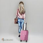 dekorácia na tortu/magnetka - Cestovateľka