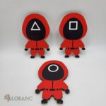 Dekorácia na tortu/magnetka -  SQUID GAME