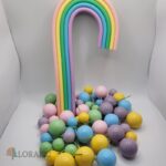 Dekorácia – Guličky +dúha SADA 119 – Obrázok 3