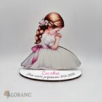 Personalizovaný stojanček – 1. sväté prijímanie a birmovka / dievča – typ B