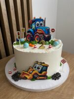 Dekorácia na tortu /magnetka Bager 03 – Obrázok 3