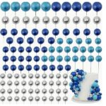 Dekorácia  guličky /modré/  SADA 113