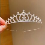 Princeznovská korunka - strieborná 04