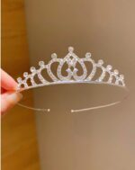 Princeznovská korunka - strieborná 04
