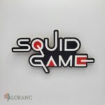 Dekorácia na tortu/magnetka - SQUID GAME - nápis