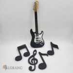 Dekoráciana tortu/magnetka elektronická gitara 02 – Obrázok 2