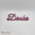 Meno – Danka /ružová/