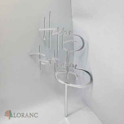 pl.zápich - Happy Birthday /Strieborný 04/