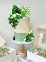 Zápich na tortu/Guličky – zelené SADA 129 – Obrázok 3