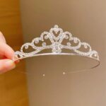 Princeznovská korunka - strieborná 02