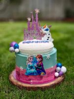 Dekorácie na tortu-sada FROZEN magnetka + guličky 09 – Obrázok 4