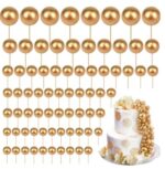 Dekorácia – Zlaté guličky 11