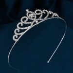 Princeznovská korunka - strieborná 05