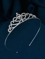 Princeznovská korunka - strieborná 05