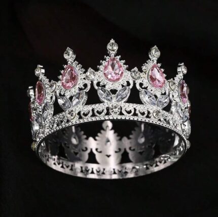 Dekorácia – Princeznovská korunka /strieborná/01