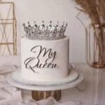 Dekorácia – Princeznovská korunka /strieborná/01 – Obrázok 2