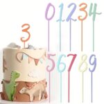 Plastové čísla sada 0 – 9 /farebná/