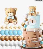 Dekorácia – Guličky+ macko SADA 124