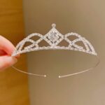 Princeznovská korunka - strieborná 01