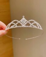 Princeznovská korunka - strieborná 01