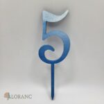 číslo 5 FRENCH /modrá/