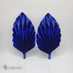 Palmový list /modrý tmavý lesklý/14,7 /01/