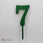 číslo 7 /old/ zelená